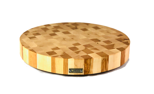 Round Maple Butcher Block End Grain | Cutting Boards -  LIMBA Woodcraft