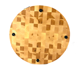 Round Maple Butcher Block End Grain | Cutting Boards -  LIMBA Woodcraft