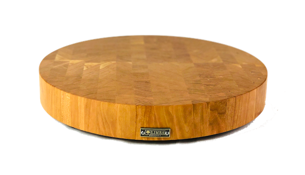 Round Cherry Butcher Block End Grain | Cutting Boards -  LIMBA Woodcraft