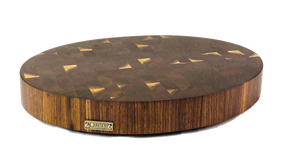 Oval Walnut Butcher Block End Grain | Cutting Boards -  LIMBA Woodcraft