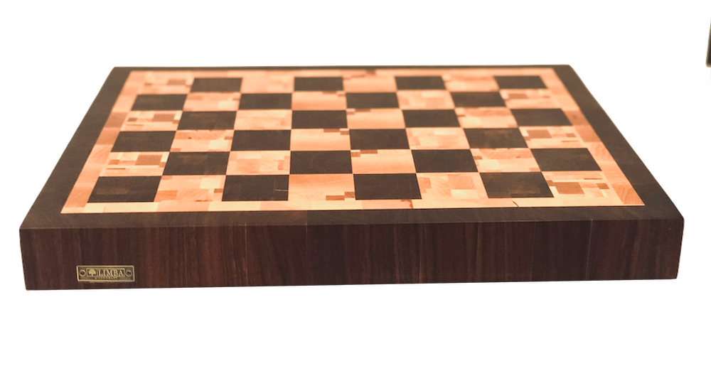 Checkerboard Butcher Block End Grain 19x15x2