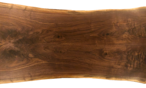 Matchbook Walnut Live Edge Coffee Table