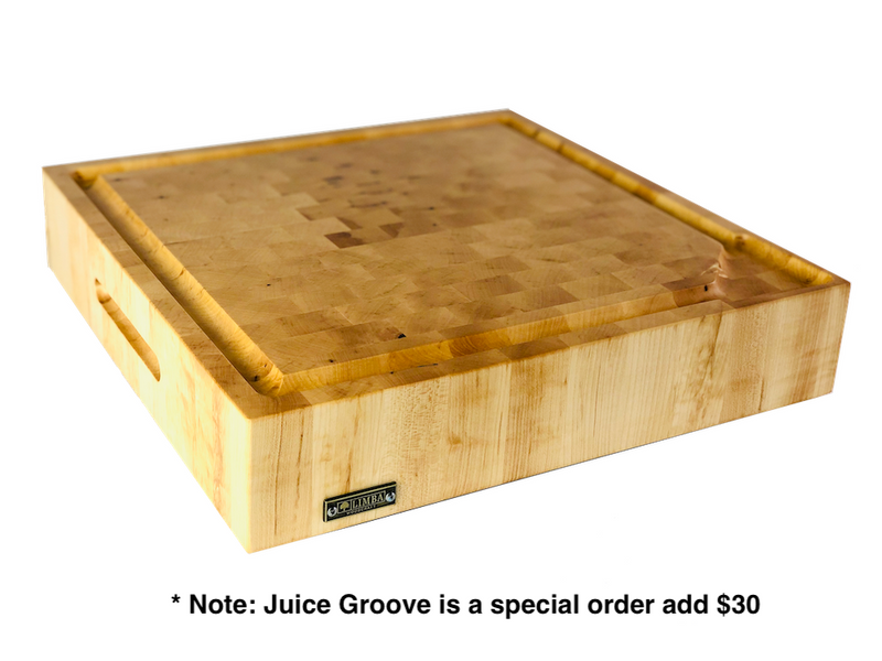 Maple Butcher Block End Grain | Cutting Boards -  LIMBA Woodcraft